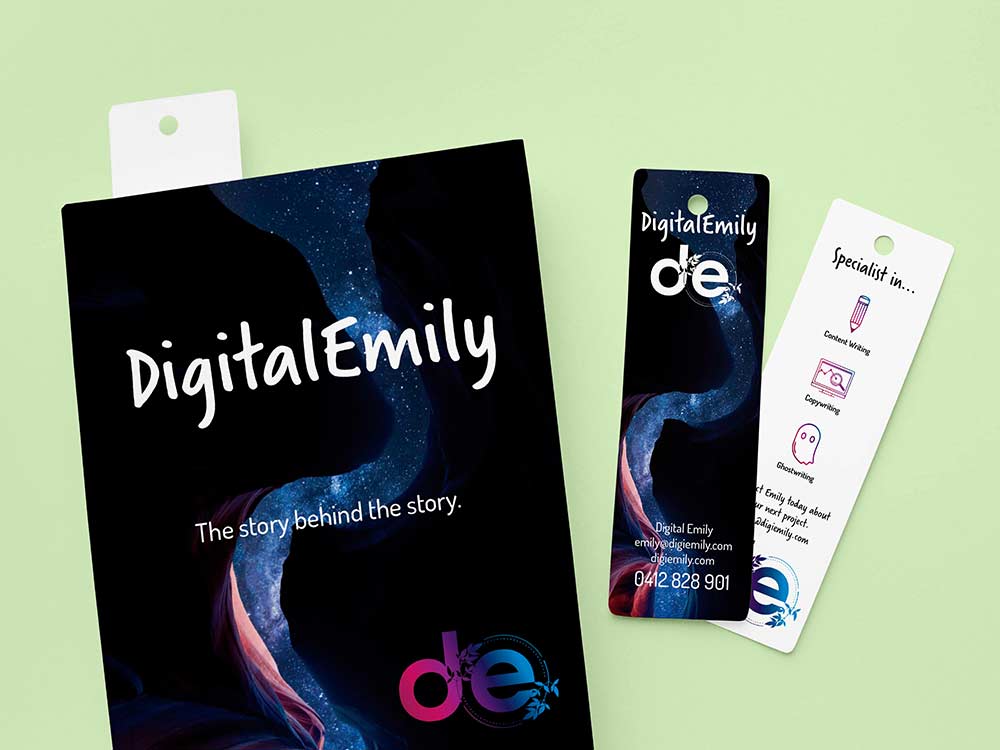 Digital Emily Bookmark